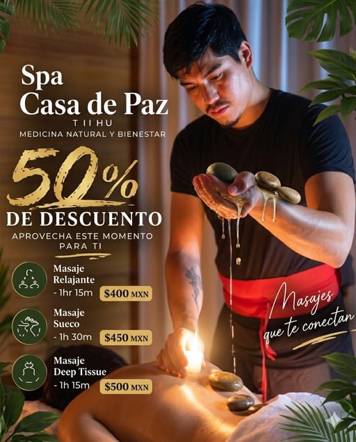 50% off deep, relaxing, and Swedish massage