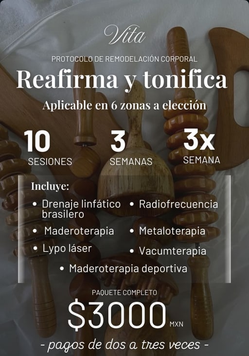 Wood Therapy + Metal Therapy + Apparatus