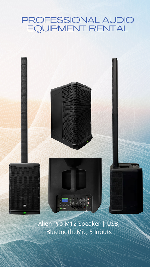 Audio Equipment Rental