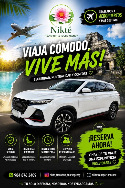Airport Transfers to Cancun and Tulum
