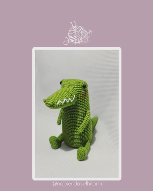 Amigurumi Crocodile